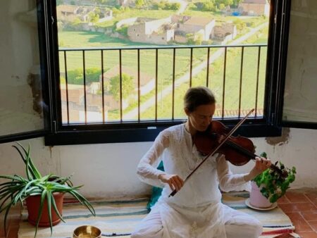 Meditació amb música en directe